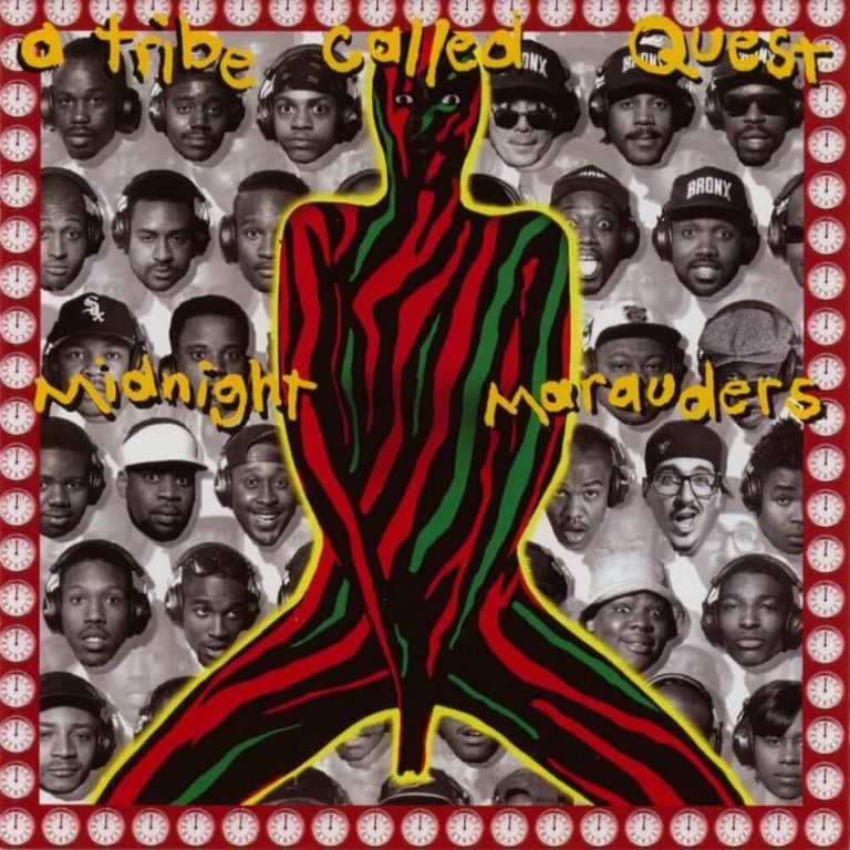 #30thAnniversary – A Tribe Called Quest “Midnight Marauders” – cover