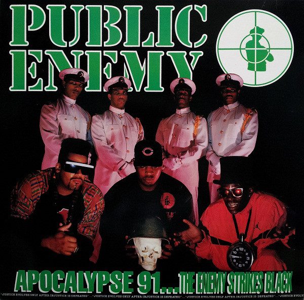 #30thAnniversary – Public Enemy “Apocalypse 91…The Enemy Strikes Black” – cover