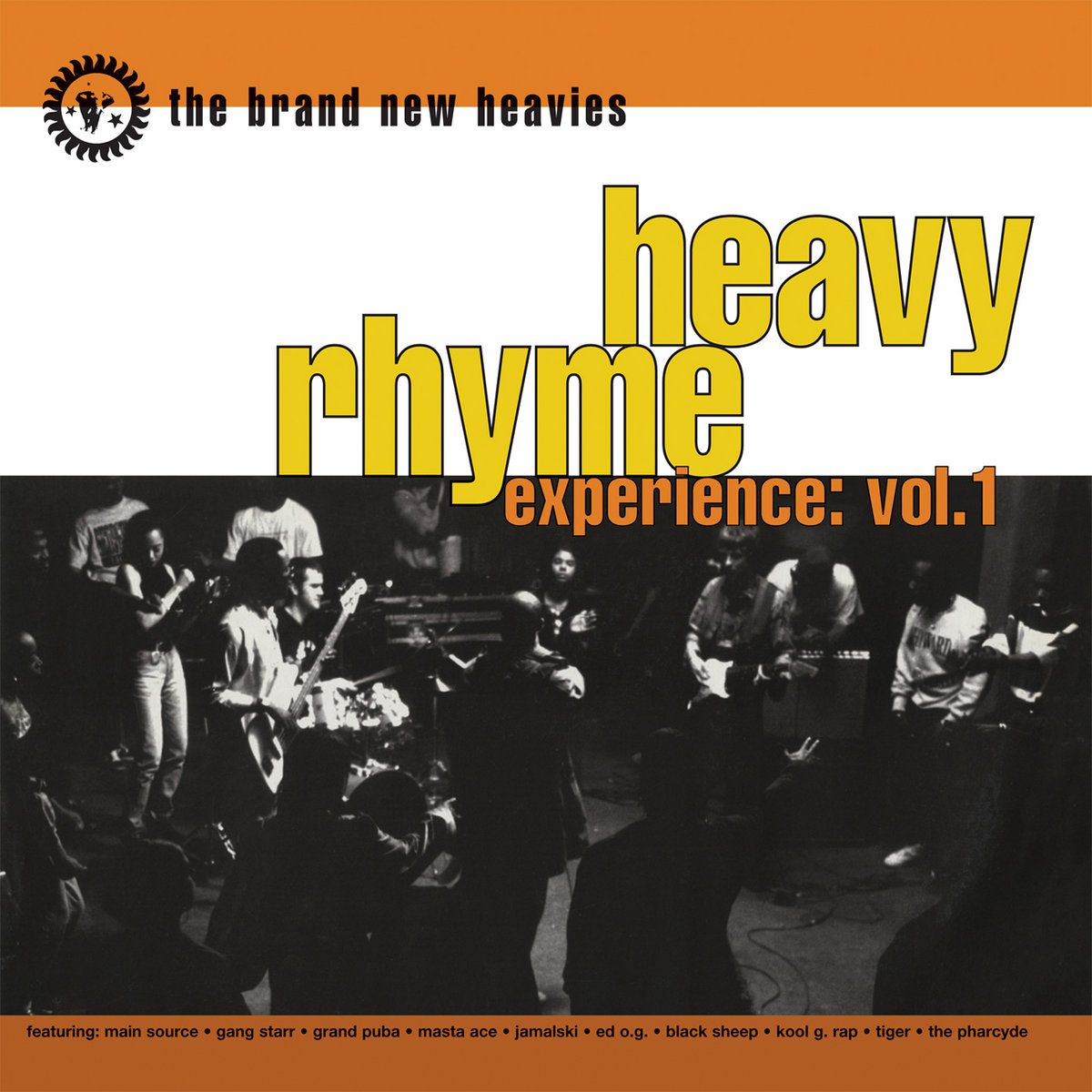 The Brand New Heavies “Heavy Rhyme Experience, Vol. 1” – cover