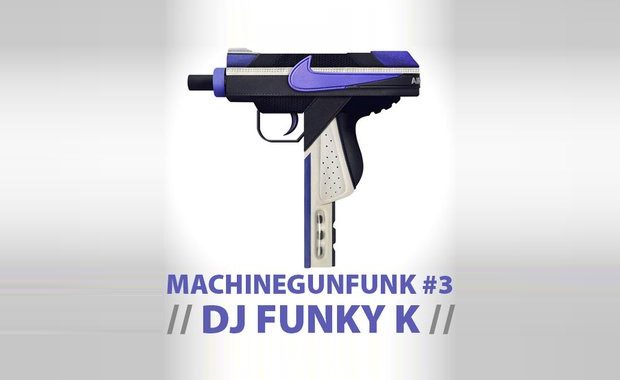 DJ Funky K – Machinefun Funk #3 – cover