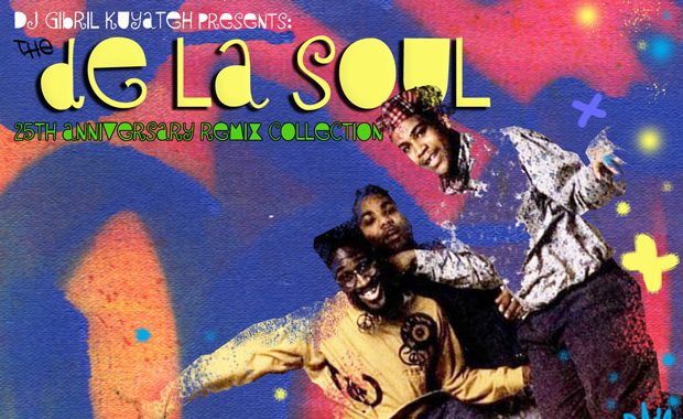 DJ Gibril Kuyateh presents The De La Soul 25TH Anniversary Remix Collection – cover