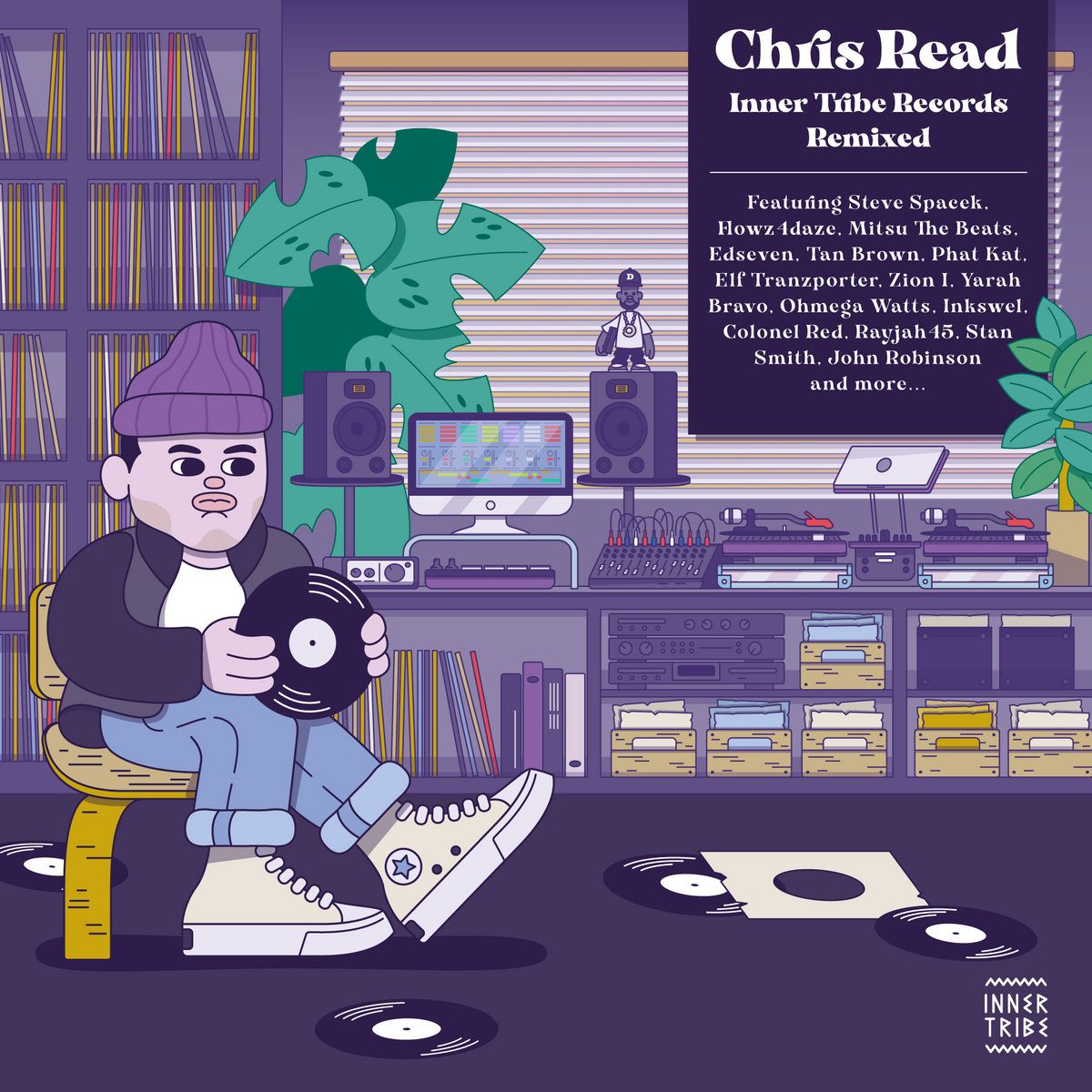 #HeavyRotation – Chris Read “Inner Tribe Records Remixed” – cover