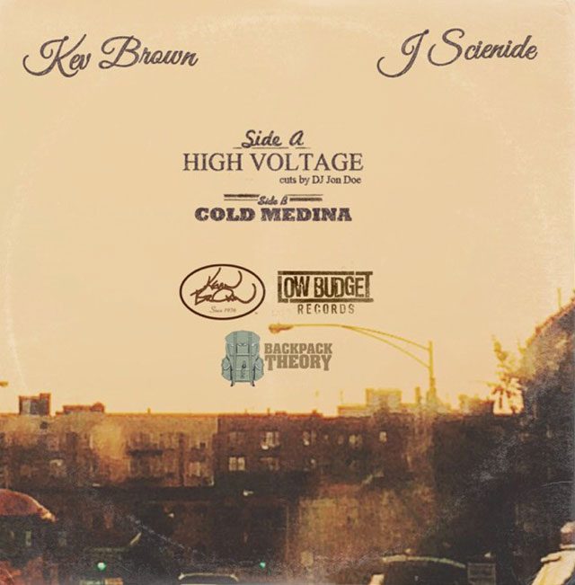 Kev Brown & J Scienide – High Voltage – cover