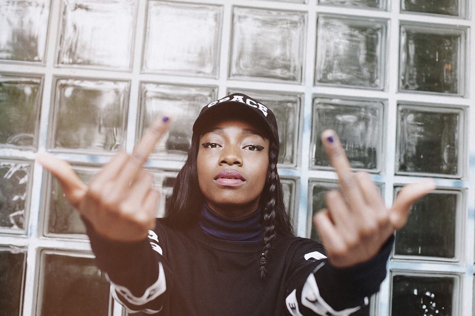 Little Simz “Lane switch” – cover