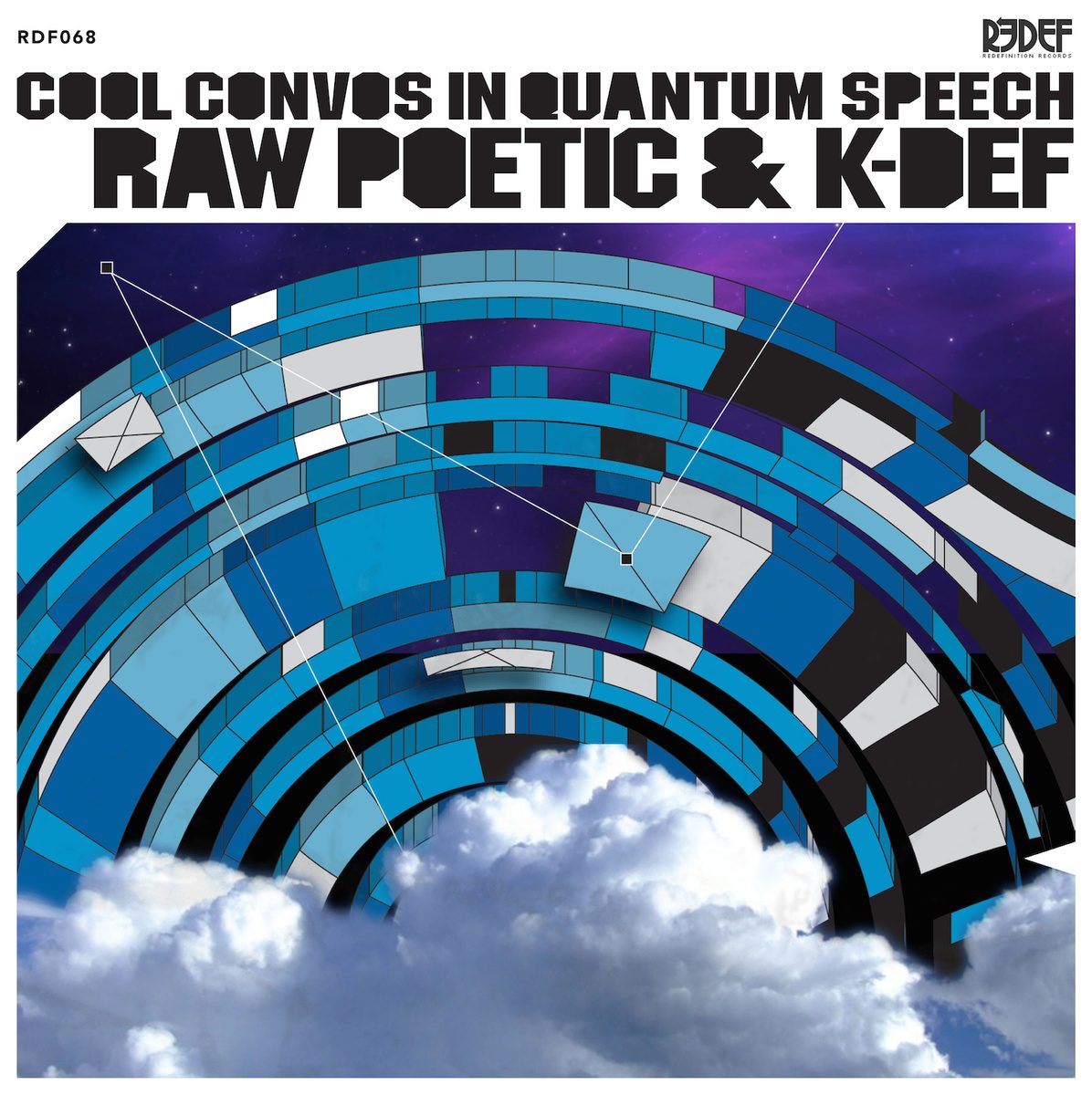Raw Poetic & K-Def “Cool Convos in Quantum Speech” – cover