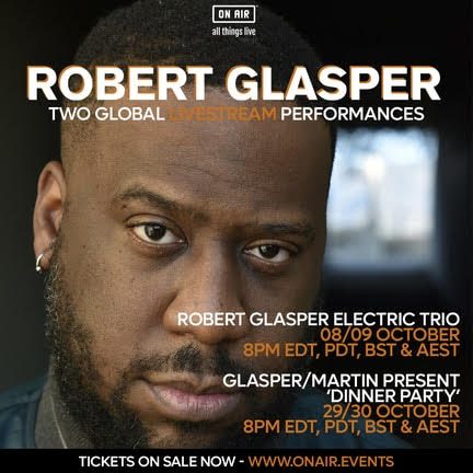 Robert Glasper Live Stream Partnership With On Air – cover