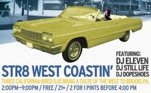 Str8 West Coastin’ w/ J. Period – cover