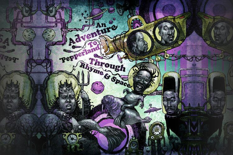 The Beatles vs. Hip Hop Legends – cover
