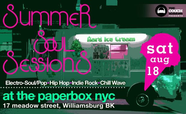 The Couch Sessions presents… Summer Soul Sessions Aug 18 – cover