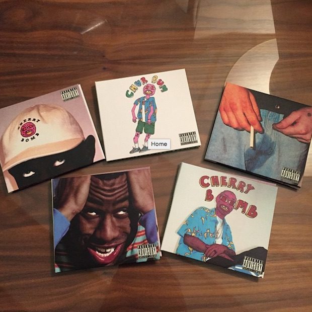Tyler The Creator “Cherry bomb” album + video – cover