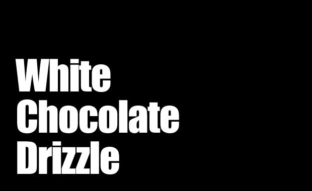 White Chocolate Drizzle w/ Cosmo Baker – cover