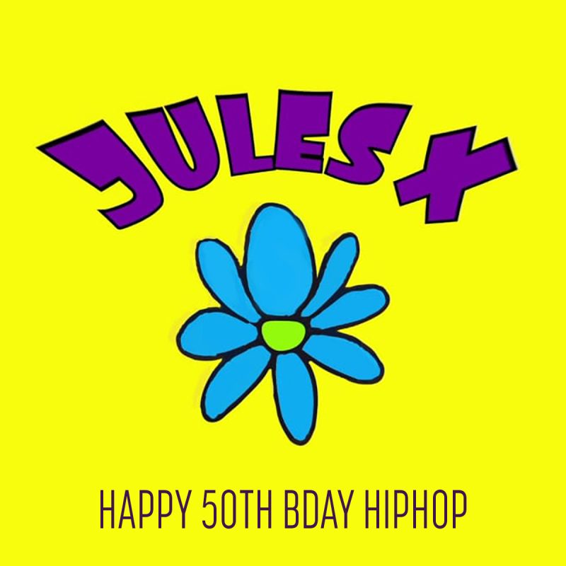 Jules X – 50 Years of Hip Hop cover