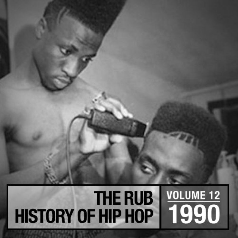 Hip-Hop History 1990 Mix cover