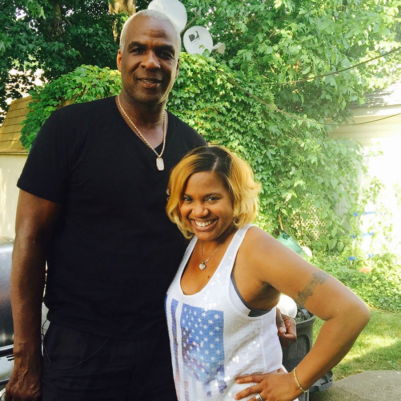 The “Cook and Talk” with Charles Oakley cover