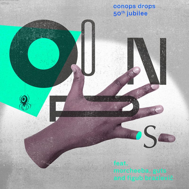 Oonops Drops – 50th Jubilee cover