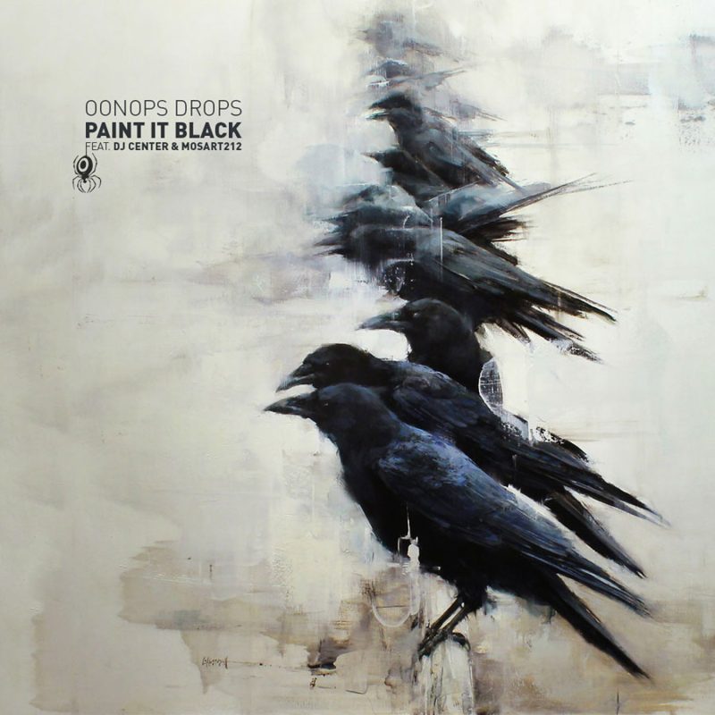 Oonops Drops – Paint It Black cover