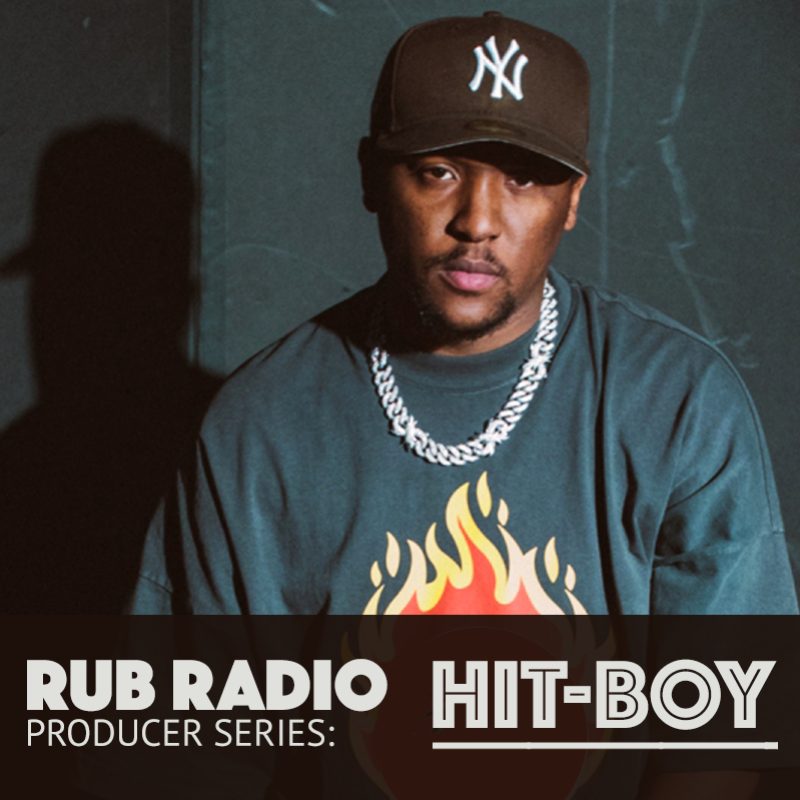 Rub Radio – History of Hip-Hop: The Producers Vol. 12, Hit-Boy cover